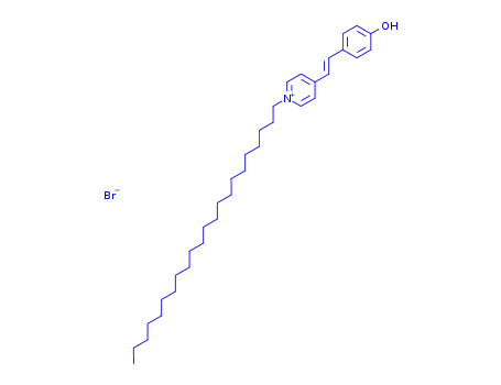 1-Docosyl-4-[2-(4-hydroxyphenyl)ethenyl]pyridin-1-ium bromide