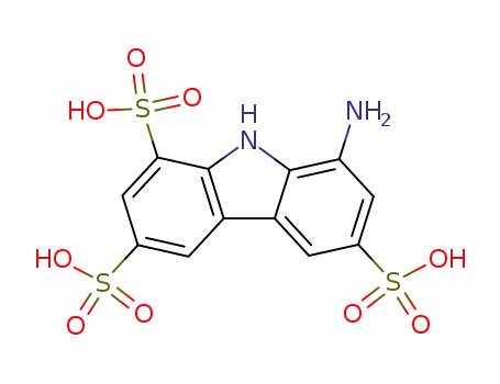 8-amino-carbazole-1,3,6-trisulfonic acid