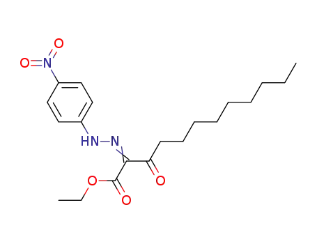 Ethyl (2-p-nitrophenylhydrazono)-2,3-dioxododecanoate