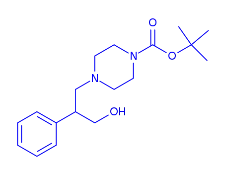 4-(3-히드록시-2-페닐-프로필)-피페라진-1-카르복실산 tert-부틸 에스테르