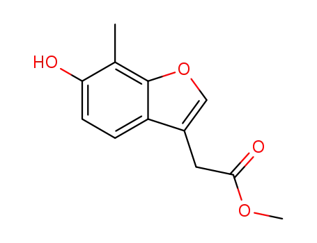 Methyl 2-(6-hydroxy-7-Methylbenzofuran-3-yl)acetate