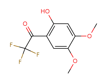 2,2,2-trifluoro-1-(2-hydroxy-4,5-dimethoxy-phenyl)-ethanone