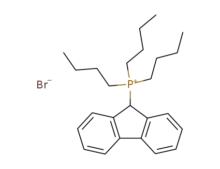 Molecular Structure of 7293-68-7 (Phosphonium, tributyl-9H-fluoren-9-yl-, bromide)