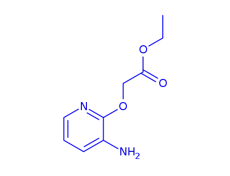 아세트산, [(3-아미노-2-피리디닐)옥시]-, 에틸 에스테르(9CI)