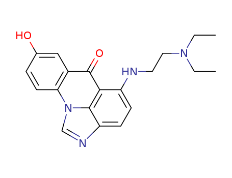 5-((2-(DiethylaMino)ethyl)aMino)-8-hydroxy-6H-iMidazo[4,5,1-de]acridin-6-one