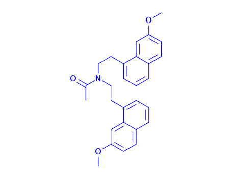 AcetaMide, N,N-bis[2-(7-Methoxy-1-naphthalenyl)ethyl]- CAS No.1385018-58-5