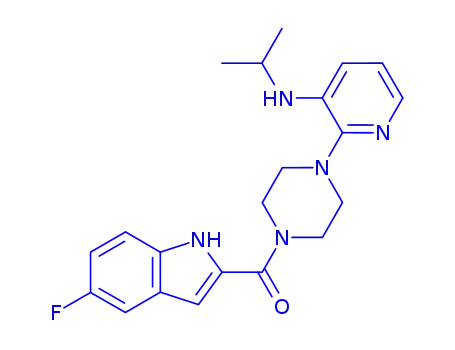 (5-fluoro-1H-indol-2-yl){4-[3-(propan-2-ylamino)pyridin-2-yl]piperazin-1-yl}methanone