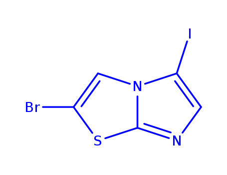 2-broMo-5-iodoiMidazo[2,1-b]thiazole