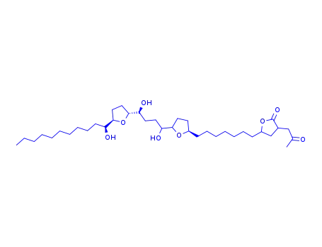 Molecular Structure of 137043-93-7 (bullatalicinone)