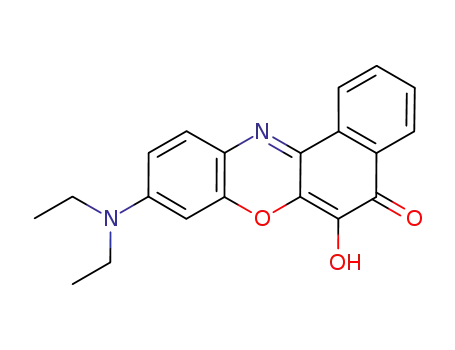 9-diethylamino-6-hydroxybenzo[a]phenoxazin-5-one