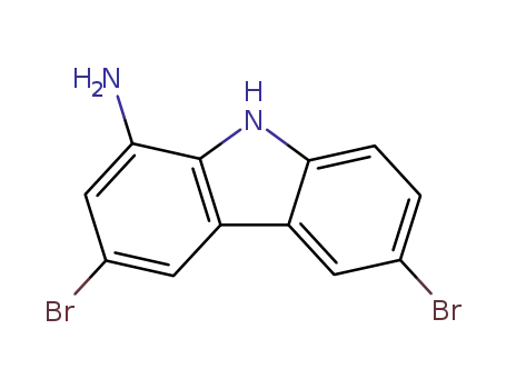 3,6-dibromo-carbazol-1-ylamine