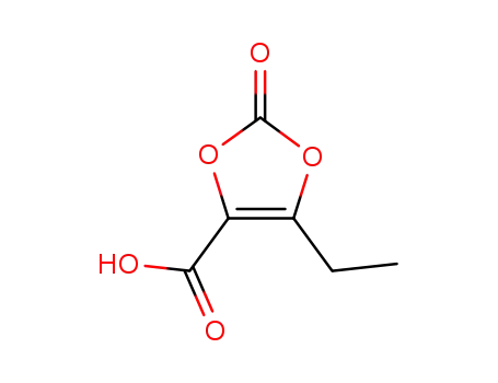 Molecular Structure of 188525-88-4 (1,3-Dioxole-4-carboxylicacid,5-ethyl-2-oxo-(9CI))