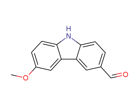 6-methoxy-9H-carbazole-3-carbaldehyde