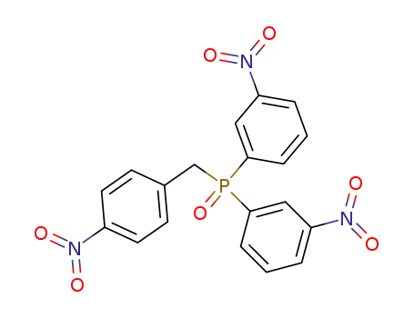 di(m-nitrophenyl)-p-nitrobenzylphosphine oxide