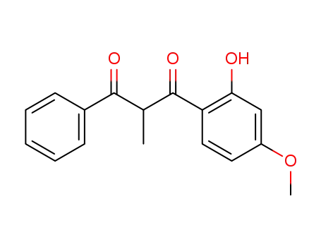 1-(2-hydroxy-4-methoxy-phenyl)-2-methyl-3-phenyl-propane-1,3-dione
