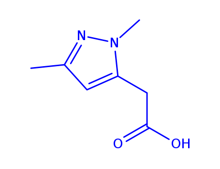 1H-Pyrazole-5-acetic  acid,  1,3-dimethyl-