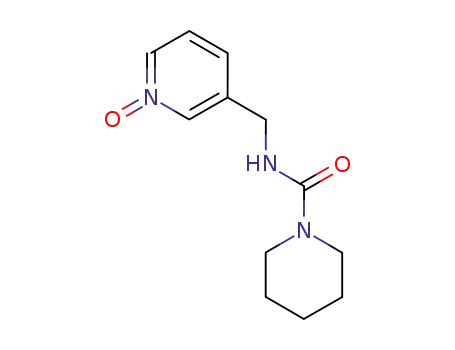 1,1-pentamethylene-3-(3-pyridylmethyl)urea N<sub>arom</sub>-oxide