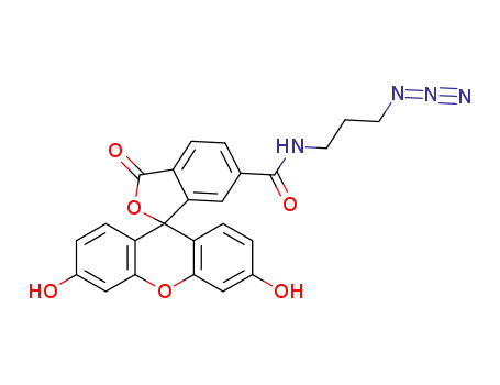 N-(3-azidoprop-1-yl)fluoresceinyl-6-carboxamide