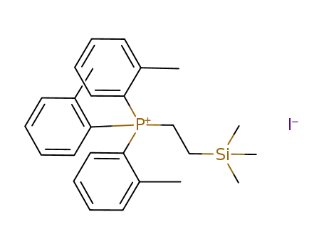 <2-(trimethylsilyl)ethyl>tris(2-methylphenyl)phosphonium iodide