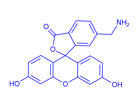 Spiro[isobenzofuran-1(3H),9'-[9H]xanthen]-3-one,6-(aminomethyl)-3',6'-dihydroxy-