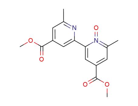 6,6'-dimethyl-4,4'-dicarbomethoxy-2,2'-bipyridine mono-N-oxide