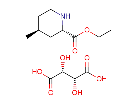 ethyl (2S,4S)-4-methyl-2-piperidinecarboxylate L-tartrate
