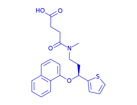 Duloxetine Related Compound H (10 mg) ((S)-4-(Methyl[3-(naphthalen-1-yloxy)-3-(thiophen-2-yl)propyl]amino)-4-oxobutanoic acid)