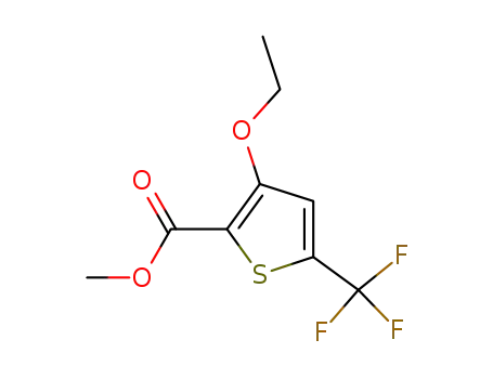 3-ethoxy-5-trifluoromethyl-thiophene-2-carboxylic acid methyl ester