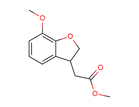 (7-Methoxy-2,3-dihydro-benzofuran-3-yl)-acetic acid methyl ester