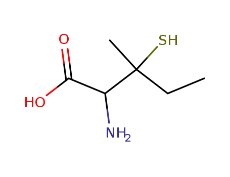 Molecular Structure of 21213-64-9 (Isoleucine, 3-mercapto-)