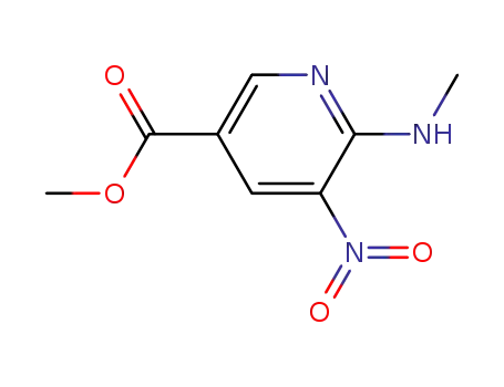 Methyl 6-(methylamino)-5-nitronicotinate