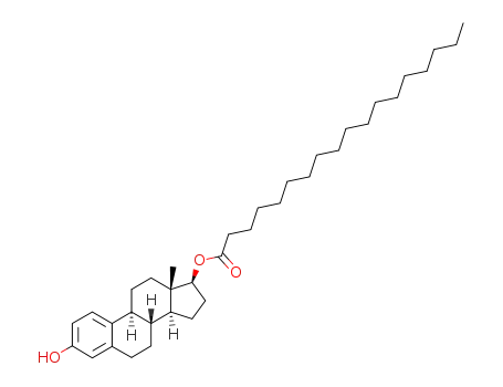 Molecular Structure of 82205-00-3 (estradiol-17-stearate)