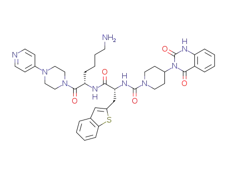 C<sub>40</sub>H<sub>47</sub>N<sub>9</sub>O<sub>5</sub>S