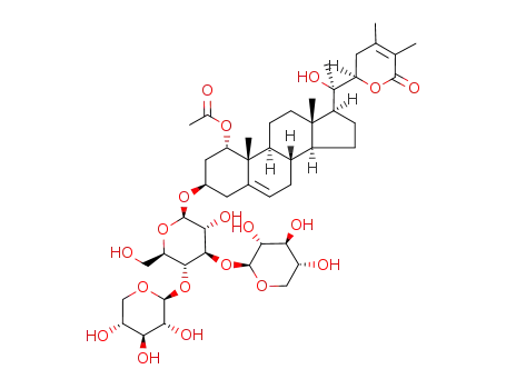 Molecular Structure of 141913-28-2 (DUNAWITHANIN C)
