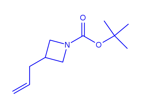 Molecular Structure of 206446-46-0 (1-Boc-3-allylazetidine)