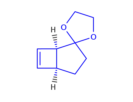 Molecular Structure of 202393-37-1 (Spiro[bicyclo[3.2.0]hept-6-ene-2,2-[1,3]dioxolane])