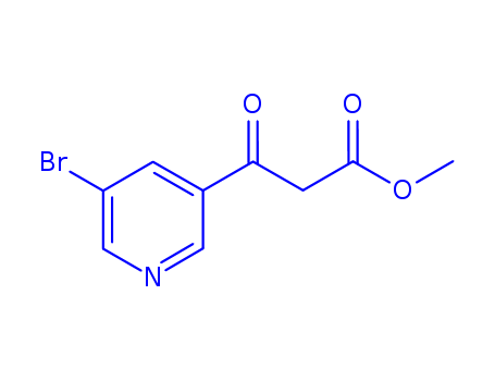 Methyl 5-broMonicotinoylacetate