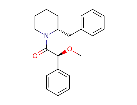 (2S)-1-((2R)-2-benzylpiperidin-1-yl)-2-methoxy-2-phenylethanone