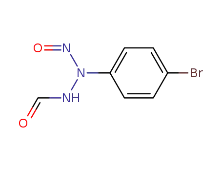 Molecular Structure of 857815-22-6 (formic acid-[<i>N</i>'-(4-bromo-phenyl)-<i>N</i>'-nitroso-hydrazide])