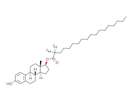 17β-estradiol-17-<2',2'-D2>stearate