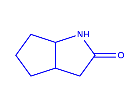 Cyclopenta[b]pyrrol-2(1H)-one, hexahydro-