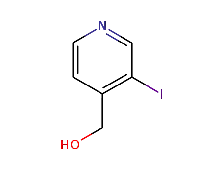 Molecular Structure of 38749-97-2 (4-Pyridinemethanol, 3-iodo-)