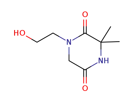 1-(2-Hydroxyethyl)-3,3-dimethylpiperazine-2,5-dione