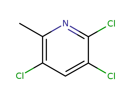 Molecular Structure of 22109-56-4 (2,3,5-Trichloro-6-methylpyridine)
