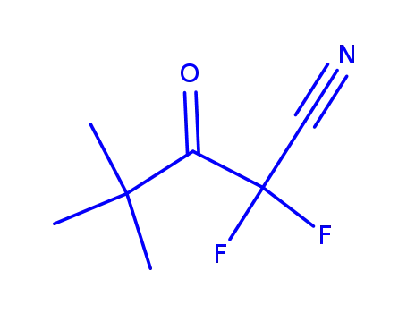 펜탄니트릴, 2,2-디플루오로-4,4-디메틸-3-옥소-