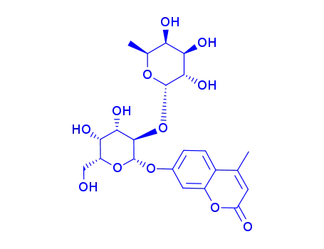 4-메틸움벨리페릴2-O-(aL-푸코피라노실)-bD-갈락토피라노사이드
