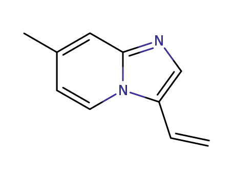 Molecular Structure of 217304-43-3 (Imidazo[1,2-a]pyridine, 3-ethenyl-7-methyl-)