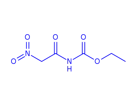 Molecular Structure of 219542-23-1 (Carbamic  acid,  (nitroacetyl)-,  ethyl  ester  (9CI))