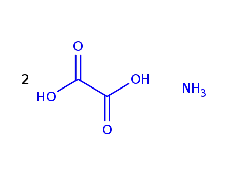 Molecular Structure of 14258-49-2 (oxalic acid, ammonium salt)