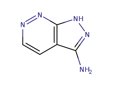 Molecular Structure of 2125-94-2 (1H-Pyrazolo[3,4-c]pyridazin-3-amine)